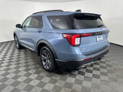 Vapor Blue 2025 Ford Explorer Active