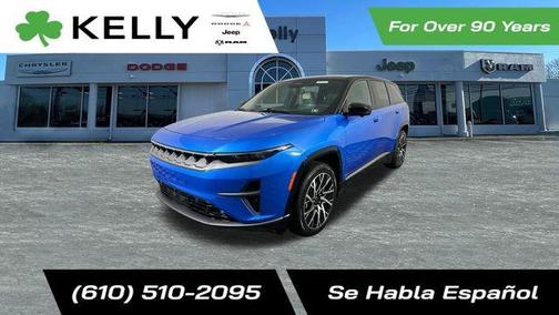 Hydro Blue Pearlcoat 2025 Jeep Wagoneer S Limited