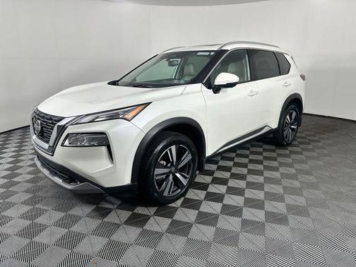 White 2021 Nissan Rogue SL
