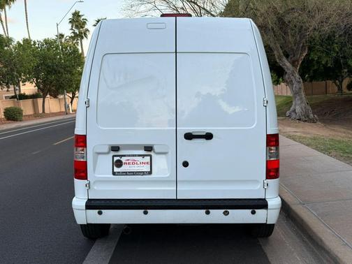 Frozen White 2012 Ford Transit Connect XLT
