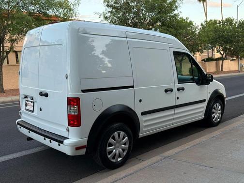Frozen White 2012 Ford Transit Connect XLT