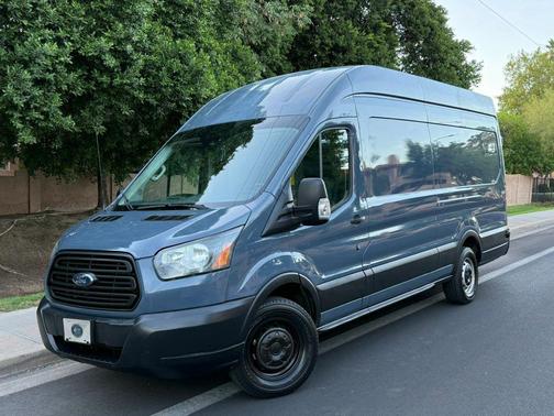 Gray 2019 Ford Transit-250 Base