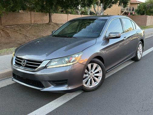 Gray 2015 Honda Accord EX-L Sedan