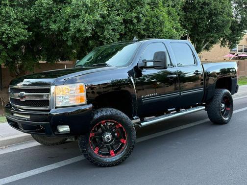 Black 2010 Chevrolet Silverado 1500 LTZ Truck