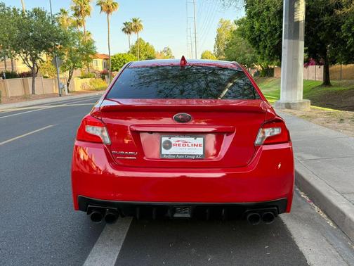 Pure Red 2017 Subaru WRX Premium