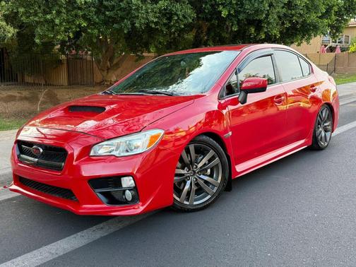 Pure Red 2017 Subaru WRX Premium