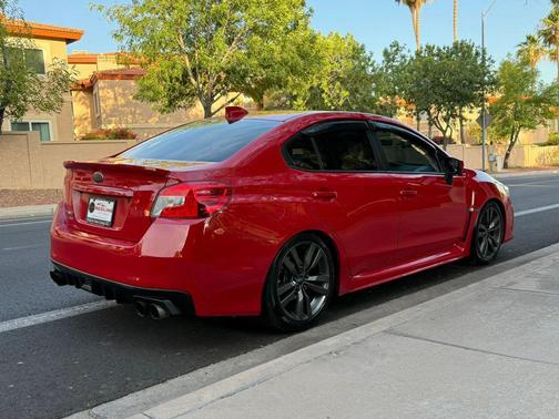 Pure Red 2017 Subaru WRX Premium