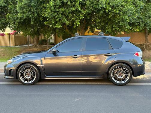 Gray 2014 Subaru Impreza WRX STI