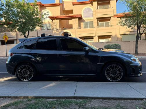 Gray 2014 Subaru Impreza WRX STI