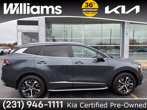 Gravity Gray 2023 Kia Sportage EX