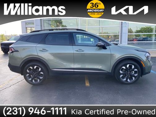 Green 2024 Kia Sportage X-Line