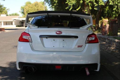 Crystal White Pearl 2019 Subaru WRX STI Base