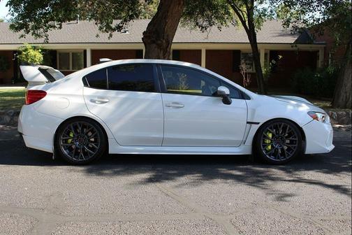 Crystal White Pearl 2019 Subaru WRX STI Base