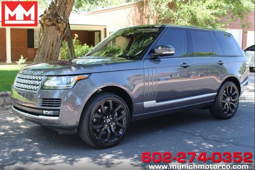 Aleutian Silver 2016 Land Rover Range Rover 5.0L Supercharged
