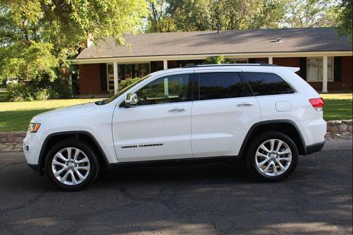 Bright White Clearcoat 2017 Jeep Grand Cherokee Limited