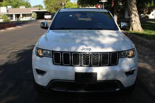 Bright White Clearcoat 2017 Jeep Grand Cherokee Limited