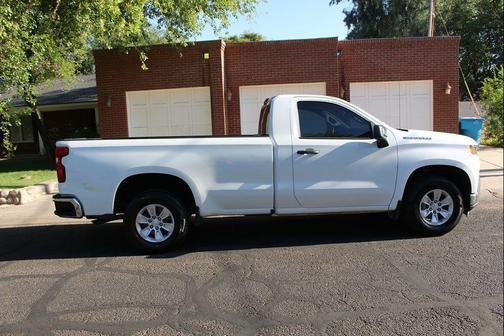 Summit White 2019 Chevrolet Silverado 1500 WT