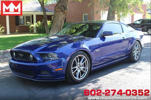 Deep Impact Blue Metallic 2014 Ford Mustang GT