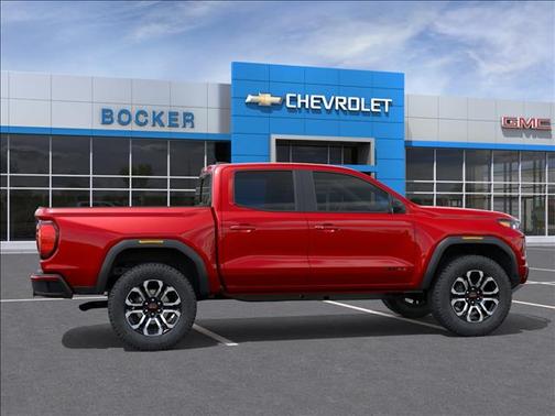 Volcanic Red Tintcoat 2026 GMC Canyon AT4