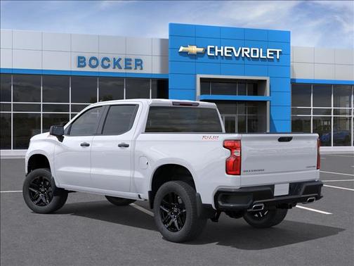 Summit White 2026 Chevrolet Silverado 1500 Custom Trail Boss