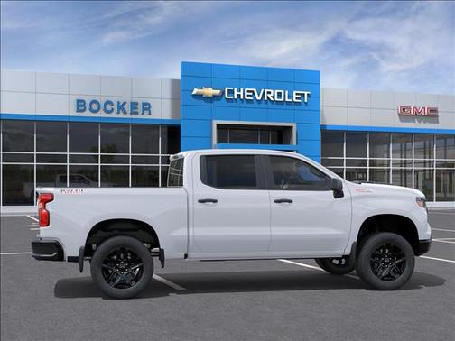Summit White 2026 Chevrolet Silverado 1500 Custom Trail Boss