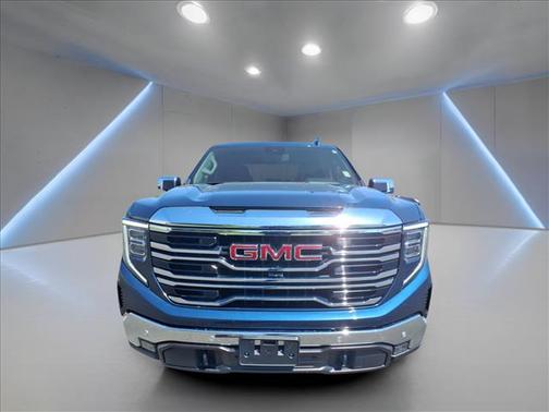 Pacific Blue Metallic 2022 GMC Sierra 1500 SLT