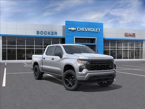 Sterling Gray Metallic 2026 Chevrolet Silverado 1500 Custom
