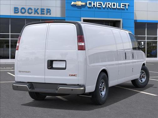 Summit White 2026 GMC Savana 3500 3500 Extended Wheelbase, Work Van, RWD