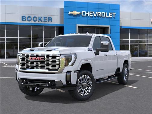 Glacier White Tricoat 2026 GMC Sierra 2500 Denali