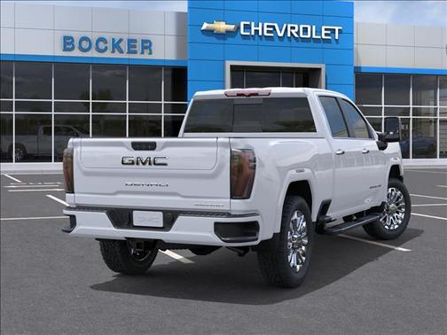 Glacier White Tricoat 2026 GMC Sierra 2500 Denali