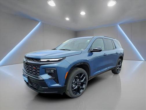 Lakeshore Blue Metallic 2025 Chevrolet Traverse RS