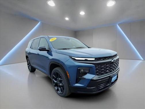 Lakeshore Blue Metallic 2025 Chevrolet Traverse RS