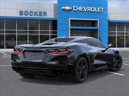 Black 2026 Chevrolet Corvette Stingray w/1LT