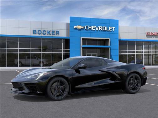 Black 2026 Chevrolet Corvette Stingray w/1LT