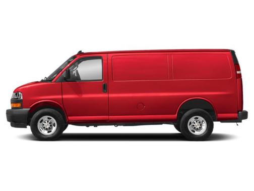 Red Hot 2026 Chevrolet Express 3500 3500 Regular Wheelbase, WT, RWD
