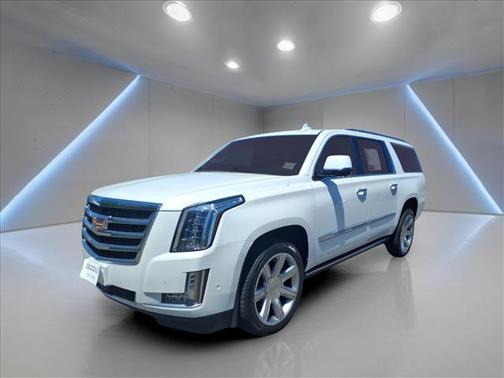 Crystal White Tricoat 2019 Cadillac Escalade ESV Premium Luxury