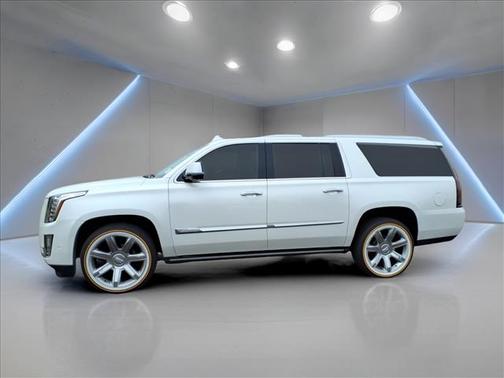 Crystal White Tricoat 2019 Cadillac Escalade ESV Premium Luxury