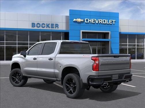 Sterling Gray Metallic 2026 Chevrolet Silverado 1500 Custom Trail Boss