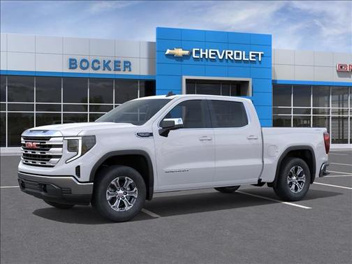 Summit White 2026 GMC Sierra 1500 SLE