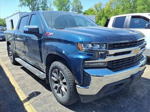 Northsky Blue Metallic 2021 Chevrolet Silverado 1500 LT