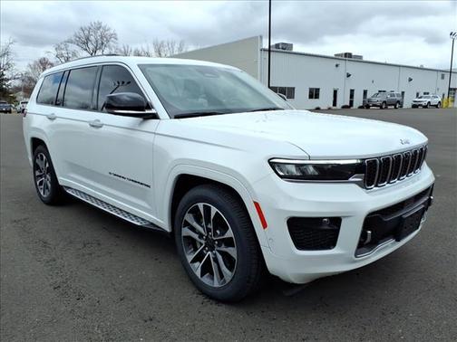 Bright White Clearcoat 2022 Jeep Grand Cherokee L Overland SUV