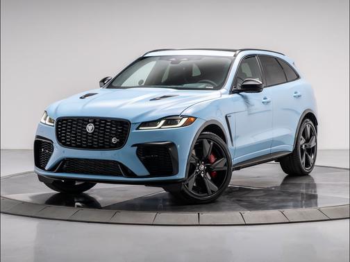 Chalk Blue 2026 Jaguar F-PACE SVR 575 Edition