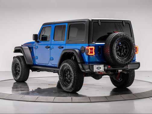 Hydro Blue Pearl Coat 2024 Jeep Wrangler Rubicon