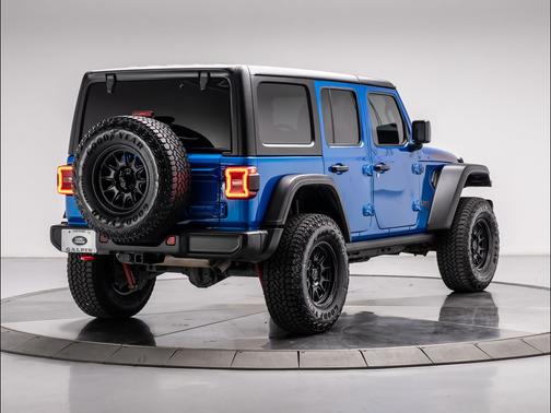 Hydro Blue Pearl Coat 2024 Jeep Wrangler Rubicon