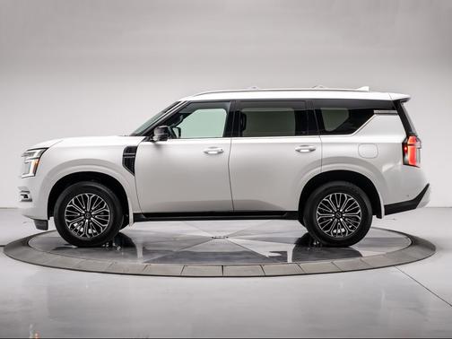 Aspen White Tricoat 2025 Nissan Armada SL 2WD