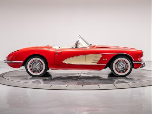 Red 1960 Chevrolet Corvette Base