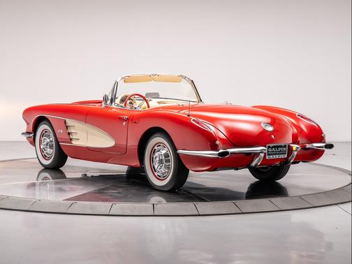 Red 1960 Chevrolet Corvette Base