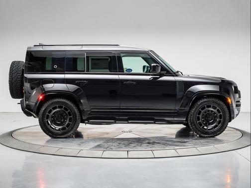 Narvik Black 2026 Land Rover Defender P635 OCTA Black