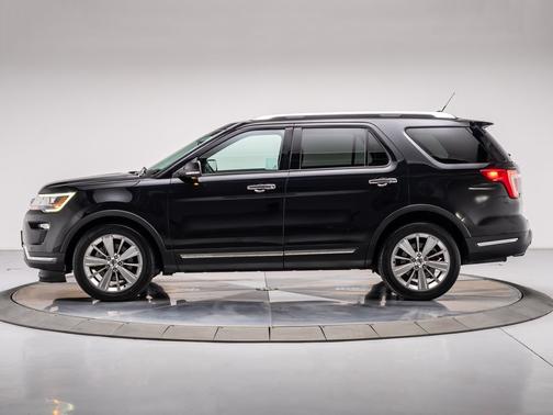 AGATE BLACK METALLIC 2019 Ford Explorer Limited