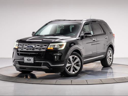 AGATE BLACK METALLIC 2019 Ford Explorer Limited